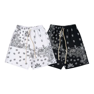 Custom High Quality Men's Casual Shorts Hip Hop Pants Men Bandana Shorts