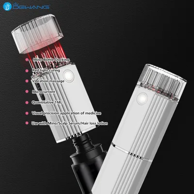 Hair Care Machine Visual Scalp Applicator Electric Scalp Meridian Massage Comb Brush Plastic Raw Hair Growth Scalp