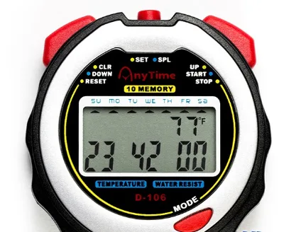 Electronic Stopwatch Timer Race Students Running Sports Training Professional Track coach PE Teacher lane