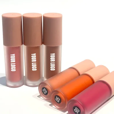 Waterproof Long-Lasting Natural Liquid Blush Makeup Matte Moisturizing Face Blush Without Logo