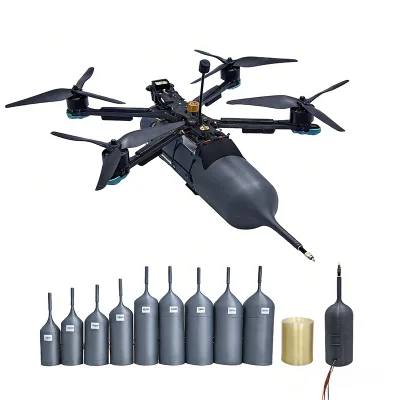 5km 10km 20km 30km Ground Station Norms 0.37mm Diameter Optical Cable Kit FPV Drone Fiber Optic Spool