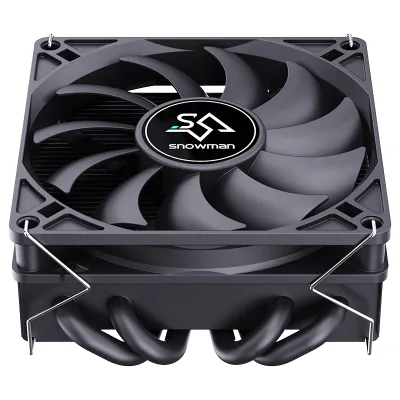 OEM Logo Horizontal Ultra Slim 4Pin PWM CPU Fan PC Air Cooler Thermal Heat Pipe for Ryzen X99 AM5 Processors Processor
