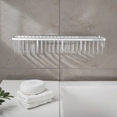 Modern Soap Dish Holder Basket Bathroom Shower Room Set for Hotel Use