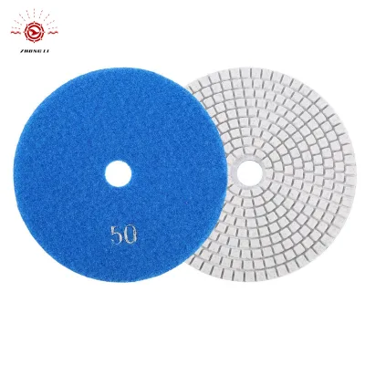 Zhongli Diamond Resin Polishing Pad for Stones Granite Marble