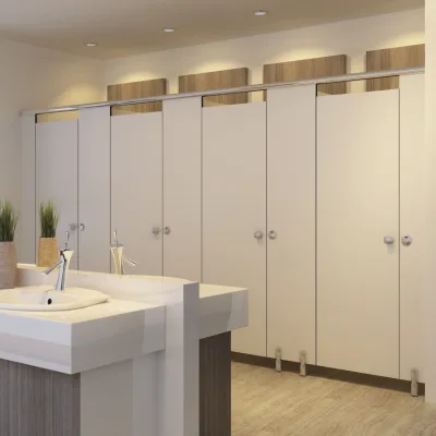 Foshan HPL Laminate Modern School Toilet Partition and Accessories Manufacturer with Eco-Friendly Design and Easy Installation