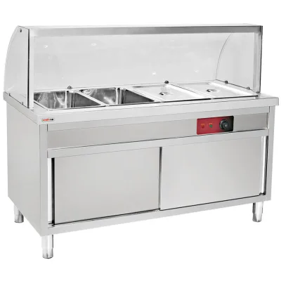 Portable Wancu Stainless Steel Standing Electric Commercial Bain Marie Hot Food Warmer for Restaurant Catering Buffet Use