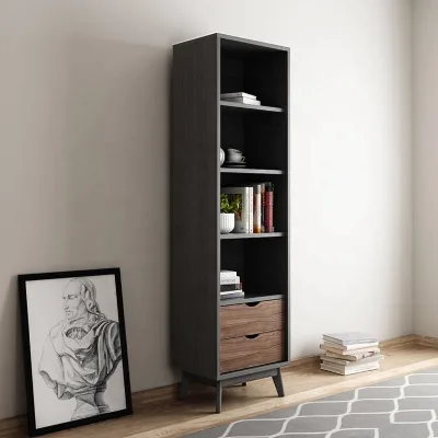Popular Wooden Melamine Home Office Furniture Storage Cabinet BookShelf Filing Cabinet
