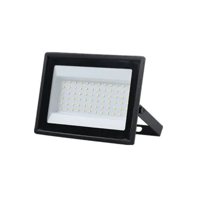 10W-400W Waterproof IP65 Aluminum Body LED Floodlight for Sports Stadiums 6500K 120 Beam Angle Black