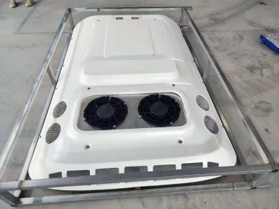 Cooling A/C Unit New Energy Electric Mini Bus Air Conditioner 12V/24V 6-7 Meter Vehicles OE LM14DB 13-Month Warranty CN