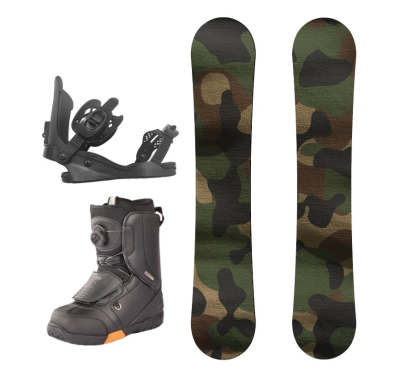 Cross Country Ski Snowboard Custom Wood Snowboard