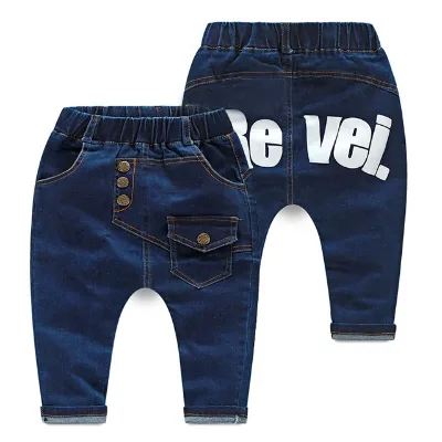 New Style Boys Jeans Pants High Quality Soft Material Cool Kids Boys Denim Jeans