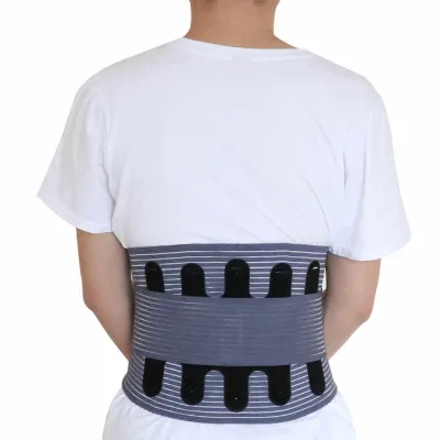 Super Factory Hot Selling Adjustable Spandex Nylon Professional Protection Waist Support Belt Lower Back Brace for Running