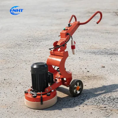 Small Home Use Concrete Grinder with Engine & Gearbox Core 4kW Motor for Floor Grinding & Polishing Garage Projects
