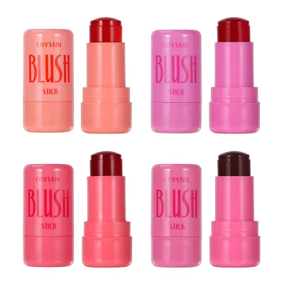 Vegan Natural Moisture Smooth Lightweight Dewy Sheer Lip Cheek Multi Use Bouncy Jelly Blendable Waterproof High Color Changing