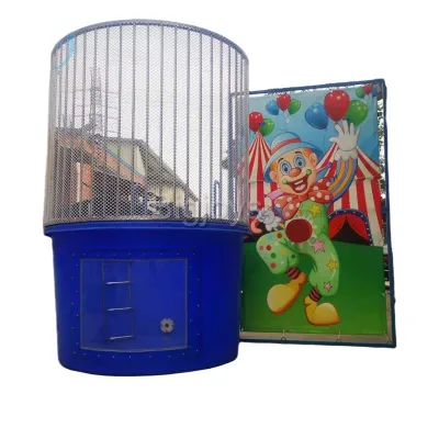 Hot Selling Outdoor Dunk Tank Amusement Park Equipment Kiddie Rides for Kids and Adults