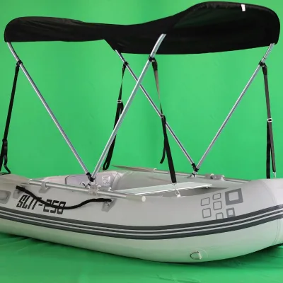 Enjoysea Hot Selling 320 Cm White Color Inflatable Fishing Boat with Canopy Model ASD-320
