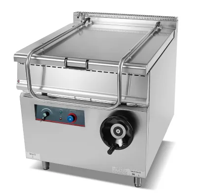 High Quality Stainless Steel Thickened Hotel Kitchen Canteen Hot Deals Commercial Electric Tilting Wok ZH-RSE/ZH-TSE