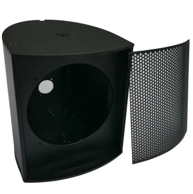 JSC128.45.1-ALA-PRO Audio Aluminum  4.5 Inch PA Column Speaker Box Empty Cabinets with Metal Grill for Sales