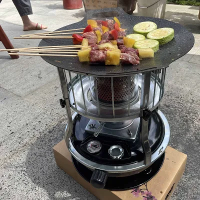 Outdoor Camping Kerosene Heater Stove Burner Winter Room Mini Space Heaters for Fishing Cooking Indoor Use