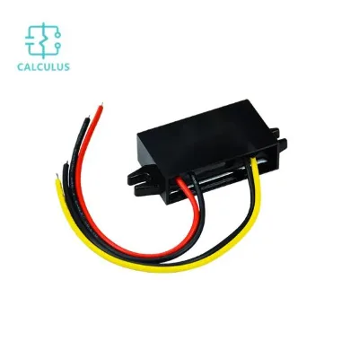 Waterproof IP67 Single Output 95% Efficiency Monitoring Car LED Driver Motor 1A 2A 3A 24Vac to 12Vdc Converter
