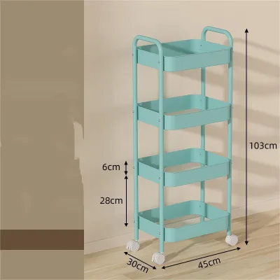 2025 Light Luxury Beauty Hair and Nail Salon Storage Trolley With Locks