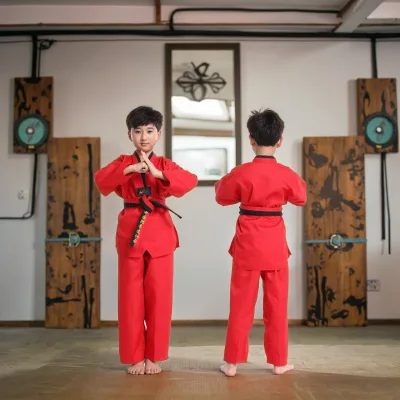 Ultra Light Comfortable Taekwondo Dobok Training Uniform for Martial Arts Equipment-TKD