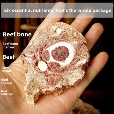 Long Lasting Natural High Protein Freeze Dried Beef Spine Bone Dog Chews Dental Treats Wholesale OEM Custom Packaging
