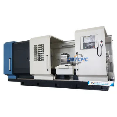 Factory Wholesale QK1343/QK1353 Hollow Double Chuck Pipe Thread CNC Lathe Machine Tools for API Pipe Processing