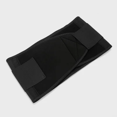 H-1083 Promotion High Quality Elastic Black Nylon protection Support Waist Trainer for Men Waist Trimmer Belt Back Support Belt