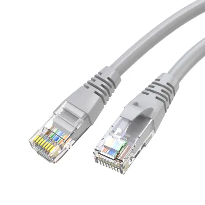 For Cat6 Ethernet Patch Cable UTP PVC Jacket Stranded Conductors 8 Color RJ45 Network