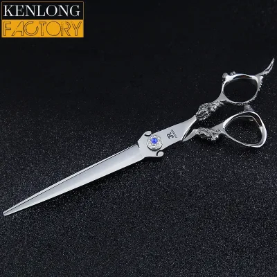 Hot Sale Hairdressing Scissors Japanese 440c Steel Barber Hair Salon Scissor Japanese Hair Cutting Scissors 7.5" Ks1-60
