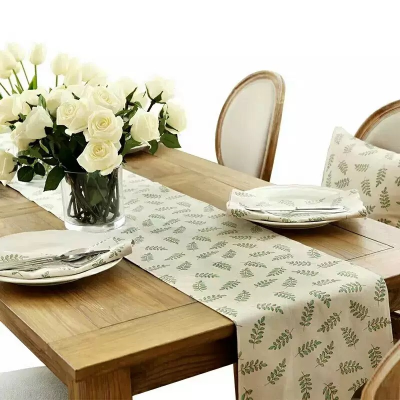 Home Decorative Sublimation Table Runners for Home Digital Printed Custom Table Runner