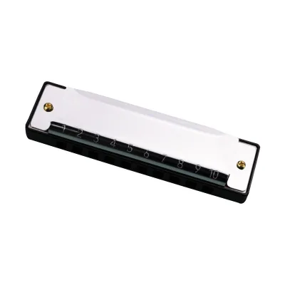 Beginner-Friendly 10-Hole Diatonic Blues Mouth Organ Plastic  for Students