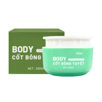 Organic Hyaluronic Acid Body Cream for Nighttime Whitening & Moisturizing 200g