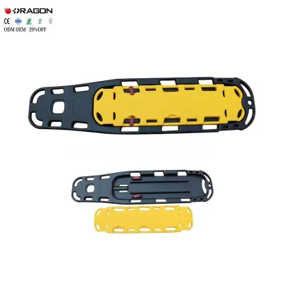 Wholesale Price Water Rescue Backboard Detachable Spine Board Stretcher Lightweight Plastic Spine Board for EMS & Hospitals