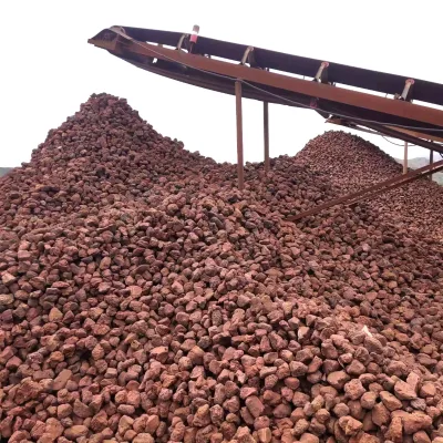 Low-price Sale Porous lava Rock for Water Treatment Volcanic Rock Red Volcanic Stone for Barbecue Grills