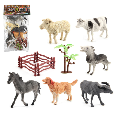 Mini Figure Animal Model for Kids Wildlife Model Toys Farm Toy for Children Educational Toy