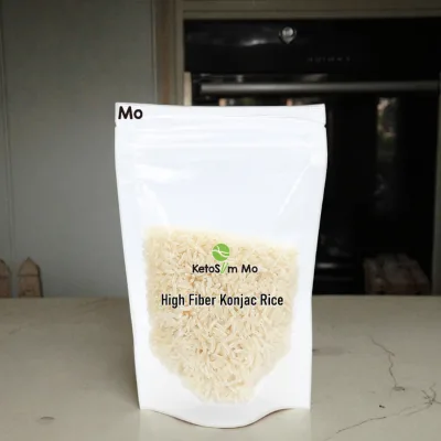 New Arrivals Keto Friendly Convenient Meal Replacement Instant Brewed Cooked Low Gi High Fibre Konjac Rice