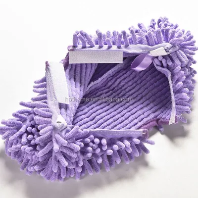 Factory Microfiber Purple Fabric Reusable Washable Replacement Steam Mop Pads for Retail Sale
