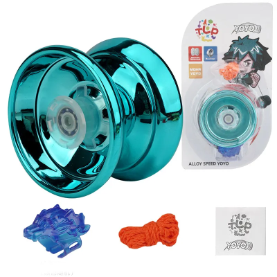 Hot Selling Children's Toys Gradient Color Alloy Yo-yo Multi Yo-yo Fun Boys Educational Yoyo Ball Toys