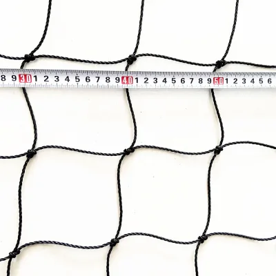 Strong Load Bearing Crack Resistant All Weather Portable Poly Football Net For Home Training Park Daily Football Activity