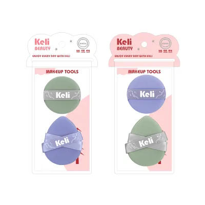 Factory Price Water-Drop Ultra Soft Washable Makeup Puff Mini Cosmetic Gift Makeup Puff Sponge