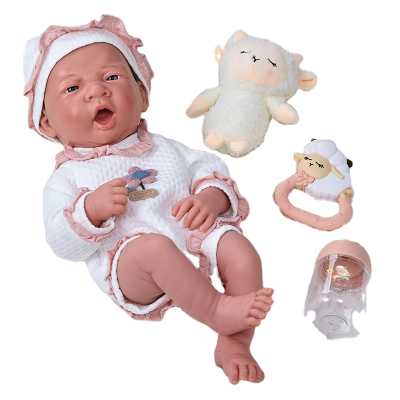Fun 14 Inch Unisex Educational Mini Toy Newborn Babies Plastic Doll