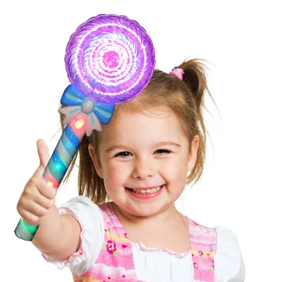 LED Flash Stick & Lollipop Glow Stick Light-Up Party Supplies for Kids, Night Markets, Amusement Parks & Scenic Spots
