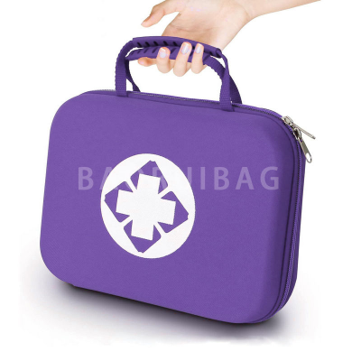 Hard Shell Eva Case Fabric EVA Medical Bag Case Heart Rate Monitor Carry Case Bag With Internal Mesh Pocket