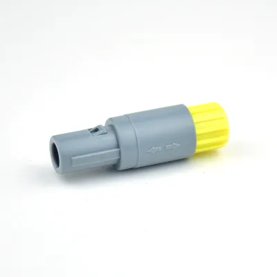 TT P Series Custom Self-Locking Male IP65 Waterproof 10A Copper Gold Plating Adapter
