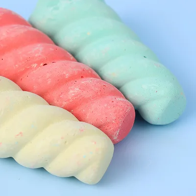 Chalk for Kids Safe Outdoor Thick Chalk for Kindergarten Washable Dust-Free Colorful Chalk for Home Use