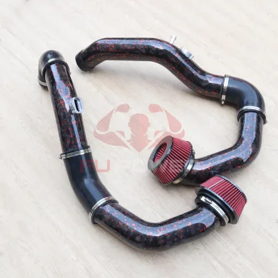 Custom Carbon Fiber Intake for Bmw M3 M4 F80 F82 S55 F87 M2C Air Intake RED