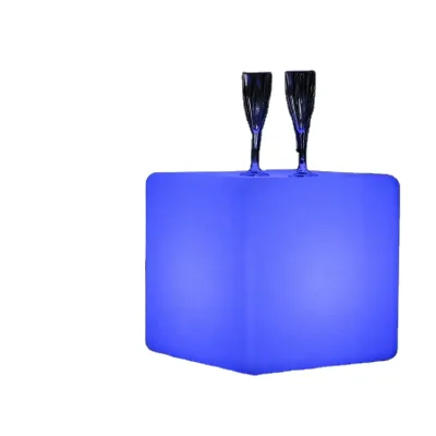 Full Size Outdoor Cube Wedding Party Led Light Cube Outdoor Events Led Cube