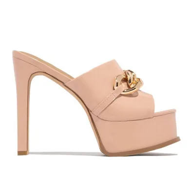 2021 Year Heel Sandal Chain Sandal